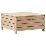 vidaXL Salon de jardin 6 Pièces avec coussins Bois de pin massif