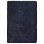 vidaXL Tapis shaggy à poils longs NAVARRA bleu marine 160x230 cm