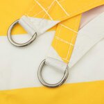 vidaXL Voile d'ombre 4 x 4 x 4 m 100   polyester Oxford Triangulaire