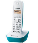 Panasonic KX-TG1611FRC Solo Téléphone Sans Fil Sans Répondeur Blanc Bleu