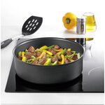 TEFAL L6503602 Ingenio Expertise Sauteuse 26 cm, Induction, Antiadhésive, Poignée vendue séparément