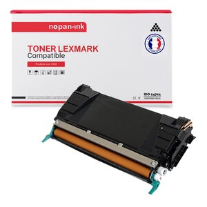 NOPAN-INK - Toner x1 C746A1YG (Yellow) - Compatible pour Lexmark C746 C746dtn C746n C748DE C748DTE C748e Lexmark C746 C746dtn C746n C748DE C748DTE C748e