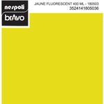 Aérosol peinture professionnelle fluorescentrescent jaune 400 ml  nespoli