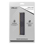 PNY Mémoire PC DDR4 DIMM - 4 Go (1 x 4 Go) - 2666MHz (MD4GSD42666)