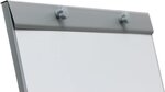 Chevalet de conférence avec trépied réglable en hauteur 60 x 90 cm magnétique effaçable incluant marqueurs aimants papiers éponge paperboard tableau magnétique blanc 01_0000171