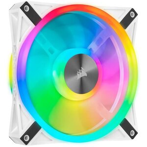 CORSAIR QL140 RGB Blanc, 140mm RGB LED Fan, Single Pack (CO-9050105-WW)