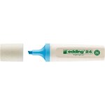 Surligneur Ecoline 24 Bleu clair Pointe Biseautée 2-5 mm x 5 EDDING