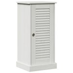 vidaXL Ensemble de mobilier de salle de bain 2 Pièces Marron et blanc
