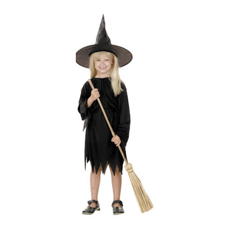 Costume halloween sorciere 4/6 ans