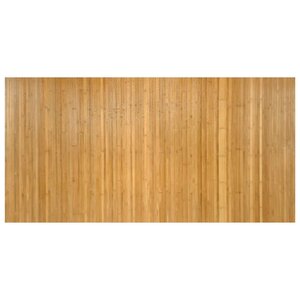 vidaXL Tapis rectangulaire naturel 100x200 cm bambou
