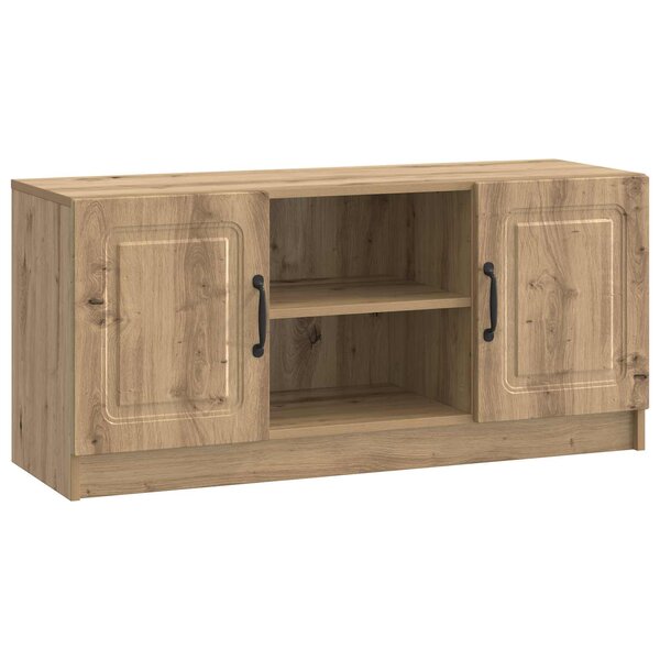 vidaXL Meuble TV 102 x 34 5 x 47 cm Chêne artisanal Bois d'ingénierie