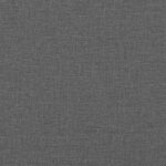 vidaXL Fauteuil inclinable électrique Gris foncé Tissu