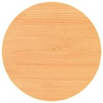 vidaXL Table basse Brun cire 50 x 50 x 35 cm Bois massif en pin