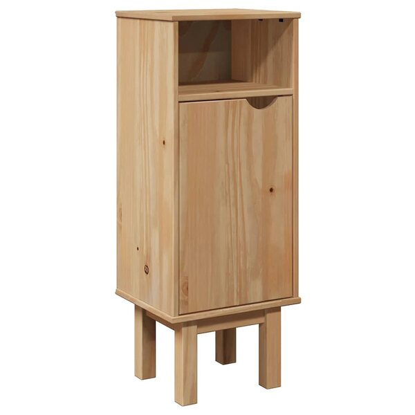 vidaXL Armoire de salle de bain "OTTA" 35x30x90 cm bois massif de pin