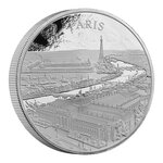 Pièce de monnaie 10 Pounds Royaume-Uni 2024 5 onces argent BE - Paris