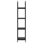 vidaXL Étagère Chêne noir 40 x 30 x 146 cm Bois d'ingénierie
