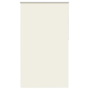 vidaXL Store enrouleur occultant blanc cassé 125x230 cm largeur tissu