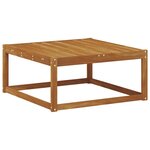 vidaXL Ensemble de canapés d'extérieur 9 Pièces Naturel et Crème