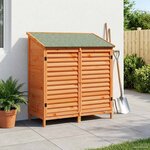 vidaXL Abri de jardin Marron 106 x 56 x 113 5 cm Bois de Sapin Massif