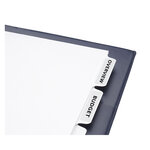 Intercalaires IndexMaker™ A4 - Carte - touches neutres