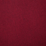 vidaXL Canapé à 2 places Tissu Rouge bordeaux