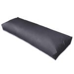 vidaXL Coussin de canapé sur palette 13 Pièces Noir 120 x 80 x 10 cm