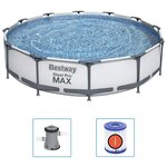 Bestway Ensemble de piscine Steel Pro MAX 366x76 cm