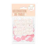 Duo confettis baby shower fille