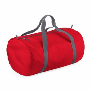 Sac de voyage toile ultra léger pliant - bg150 rouge - packaway barrel bag