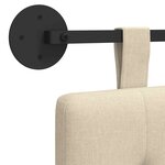 vidaXL Tête de lit suspendue Tissu