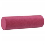 vidaXL Canapé 3 places avec oreillers bordeaux 180 cm velours