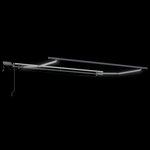 Auvent rétractable manuel vidaXL avec LED Beige 350x250 cm