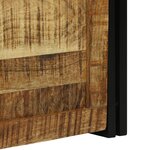 vidaXL Boîte de rangement 50 x 50 x 50 cm - Bois de manguier massif