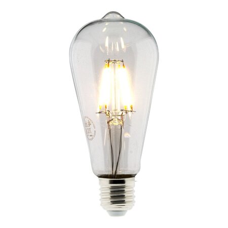 Ampoule Déco filament LED ST64 4W E27 470lm 2700K (blanc chaud)