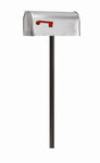 Support vertical en acier  E2112  pour boîte aux lettres ARREGUI  144 Cm  Noir