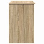 vidaXL Bureau Chêne Sonoma 90 x 49 x 75 cm Bois d'ingénierie