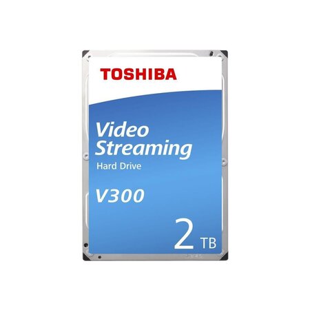 TOSHIBA - Disque dur Interne - V300 - 2To - 5 700 tr/min - 3.5" (HDWU120UZSVA)