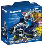 71092  Policier et quad