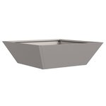 vidaXL Jardinière Bowl 50x50x15 cm en acier corten