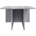 Vidaxl table basse sonoma gris 111 5x50x33 cm bois d'ingénierie
