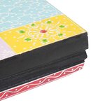 vidaXL Étagères Murales avec étagère 2 Pièces Multicolore 60 x 20 x 6 cm