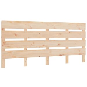 vidaXL Tête de lit 135x3x80 cm Bois massif de pin