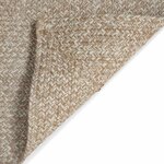 vidaXL Tapis de surface Carré Naturel et Blanc 300 x 300 cm Jute