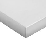 vidaXL Étagères murales 2 Pièces 50x30x3 cm argenté acier inoxydable