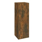vidaXL Ensemble de meubles TV 5 Pièces Chêne fumé Bois d'ingénierie