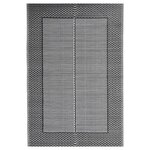 vidaXL Tapis d'extérieur ARAKIL Noir 140x200 cm PP