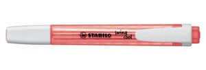 Surligneur de poche SWING COOL Pointe Biseautée 1 - 4 mm Rouge Orange STABILO