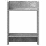 vidaXL Support de Plante 2 pièces Gris béton 30 x 30 x 40 cm