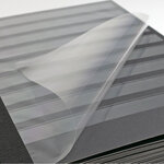 Classeur Lindner Diamant pour timbres 60 pages noires. Couleur - Noir