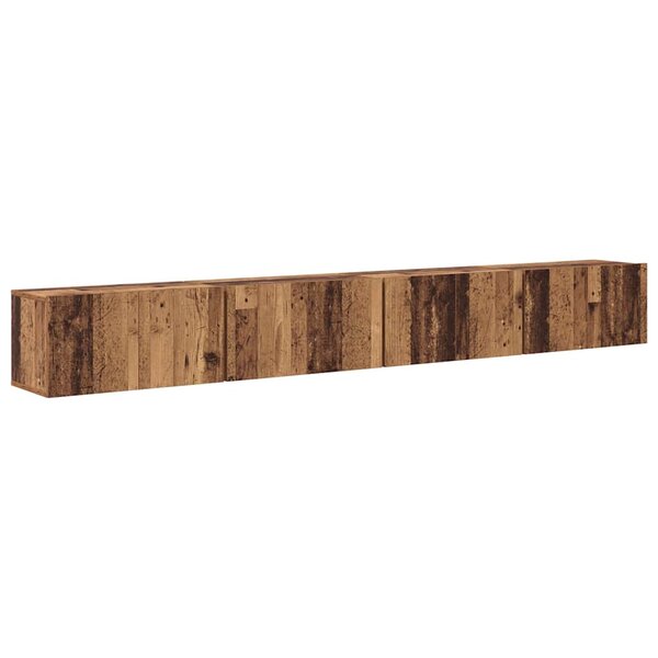 vidaXL Ensemble meuble TV 4 Pièces Bois ancien 60 x 30 x 30 cm